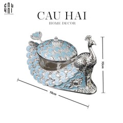Lọ Đường Persian Plume Azure Du Paon-CẬU HAI HOME DECOR