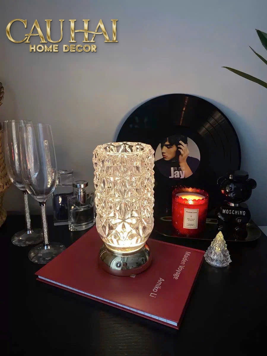Lo Hoa Pha Le Tich Hop Den Led - Aurora Led-CẬU HAI HOME DECOR