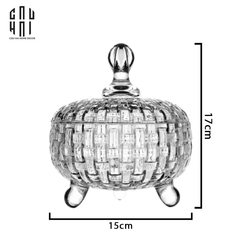 LỌ KẸO ELITE-CẬU HAI HOME DECOR