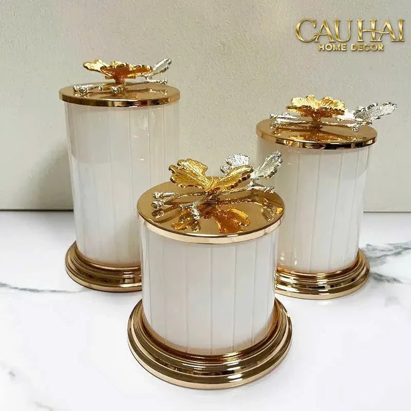 Lọ Pantry Persian Papillon De Perle Cannister Set-CẬU HAI HOME DECOR
