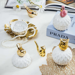 Lọ Sứ Golden Owl-CẬU HAI HOME DECOR