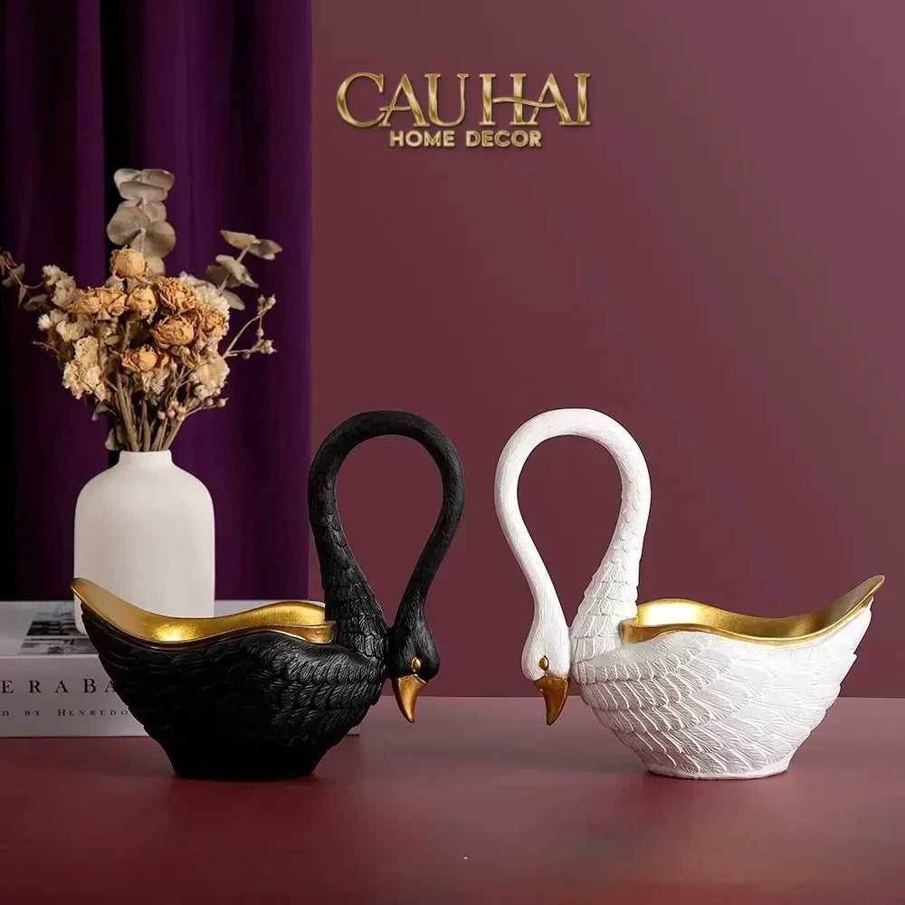 Lọ Swan D'Or Vessel-CẬU HAI HOME DECOR