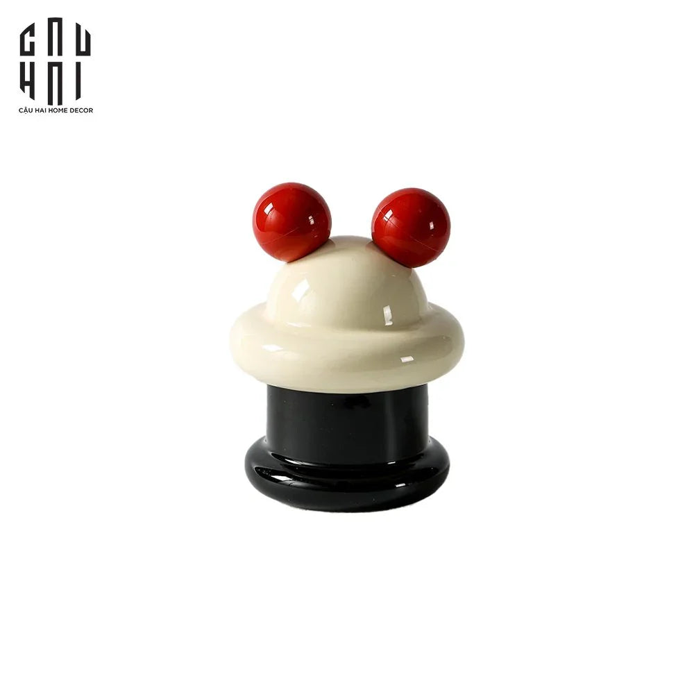 LỌ TĂM MICKEY CUPCAKE - CẬU HAI HOME DECOR