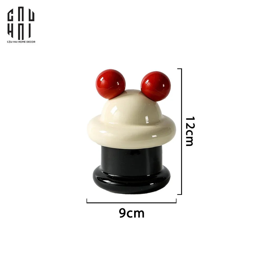 LỌ TĂM MICKEY CUPCAKE - CẬU HAI HOME DECOR