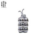 LỌ TĂM SILVER MILEY - RED BOW SS25-CẬU HAI HOME DECOR