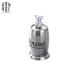 LỌ TĂM SILVER TEDDY OVAL - CẬU HAI HOME DECOR