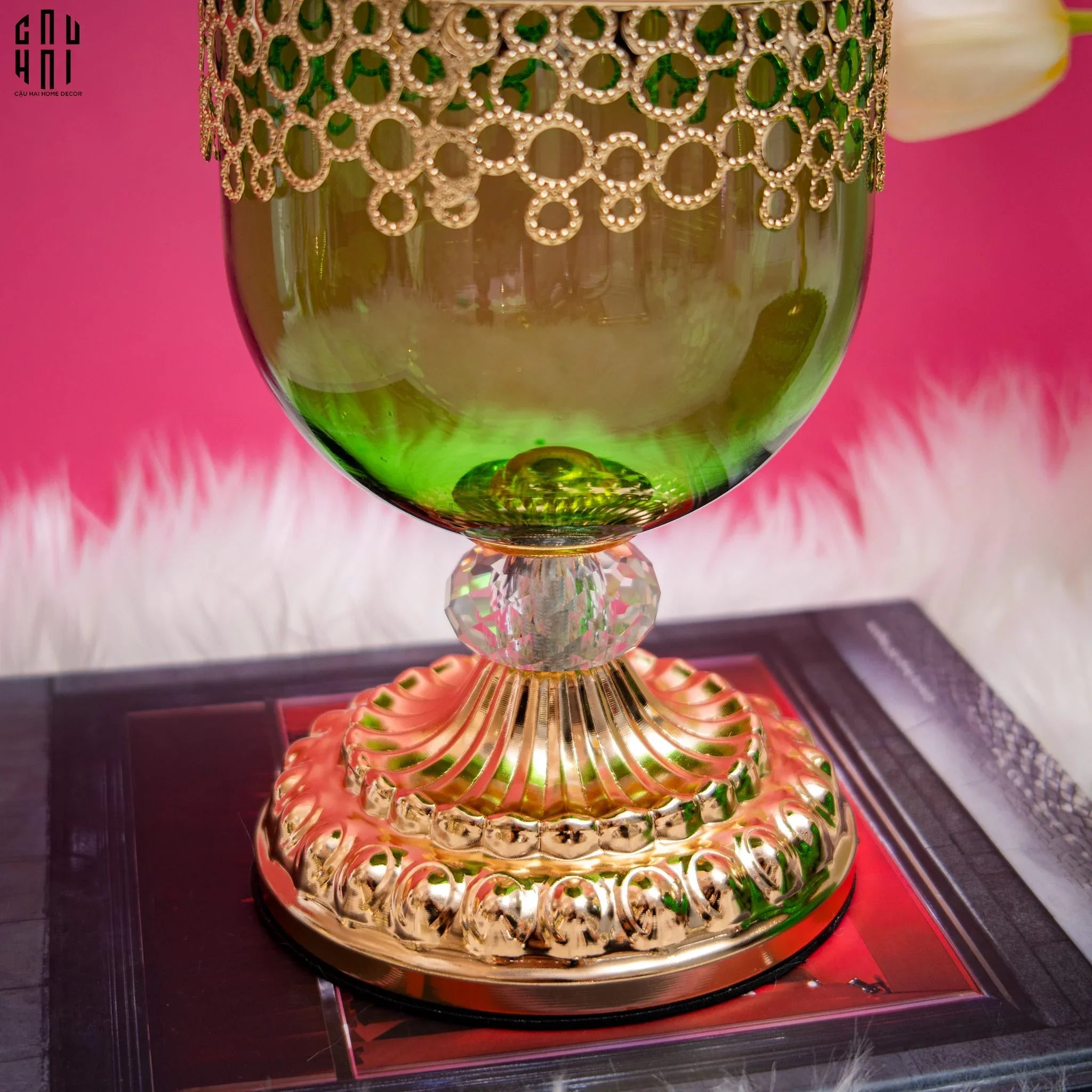 Lọ Thuỷ Tinh Miranda Ss25-CẬU HAI HOME DECOR