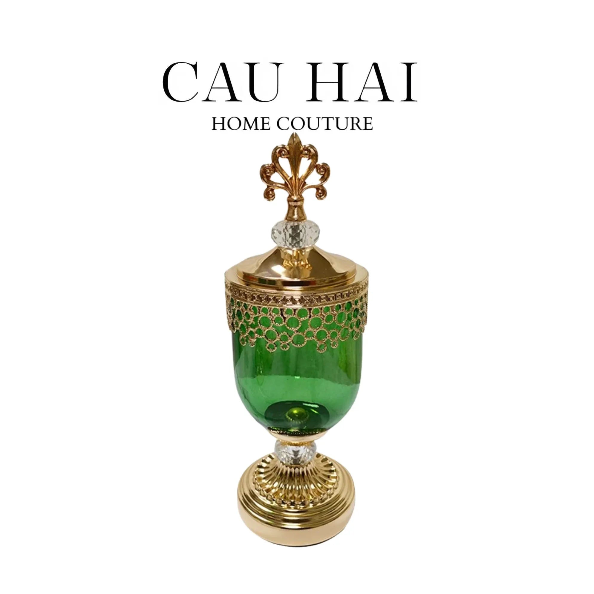 Lọ Thuỷ Tinh Miranda Ss25-CẬU HAI HOME DECOR