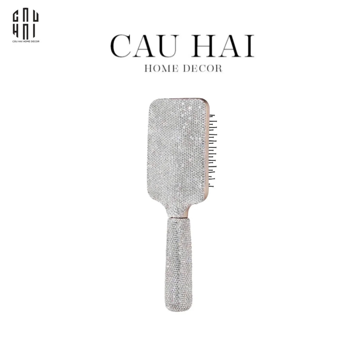 LƯỢC VUÔNG DIAMOND BLING BLING - CẬU HAI HOME DECOR