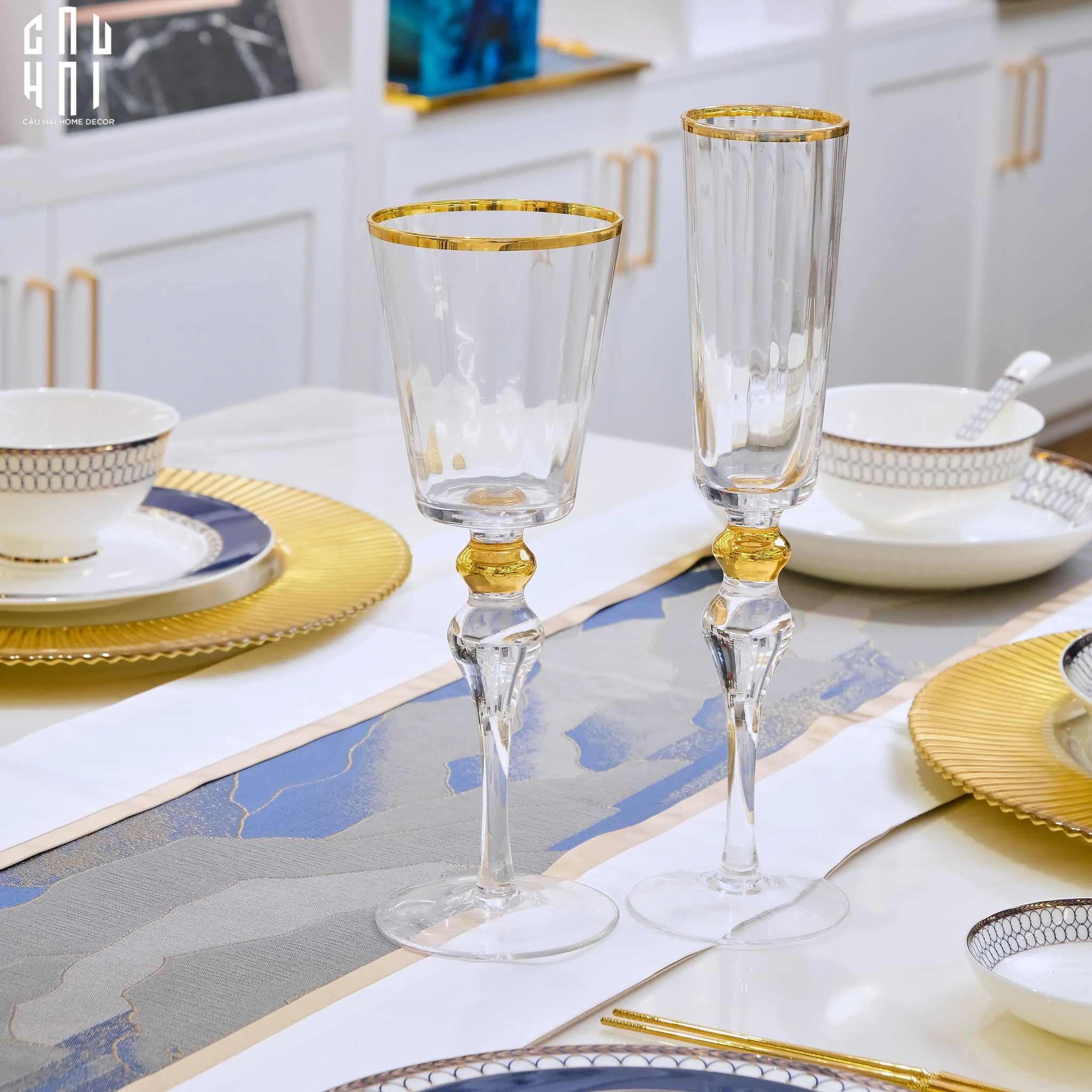 LY CHAMPAGNE SYMPHONY - CẬU HAI HOME DECOR