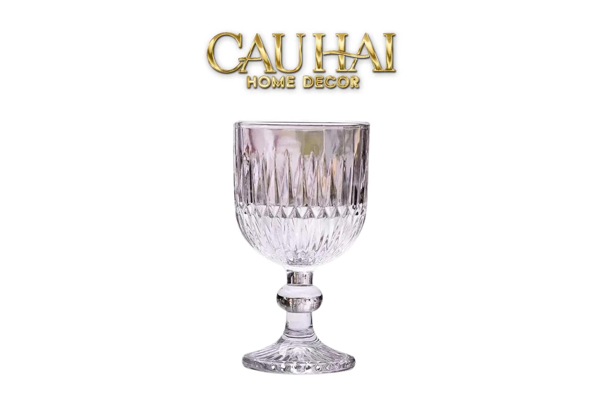 Ly Crystal Regent Cristalleries Goblet-CẬU HAI HOME DECOR