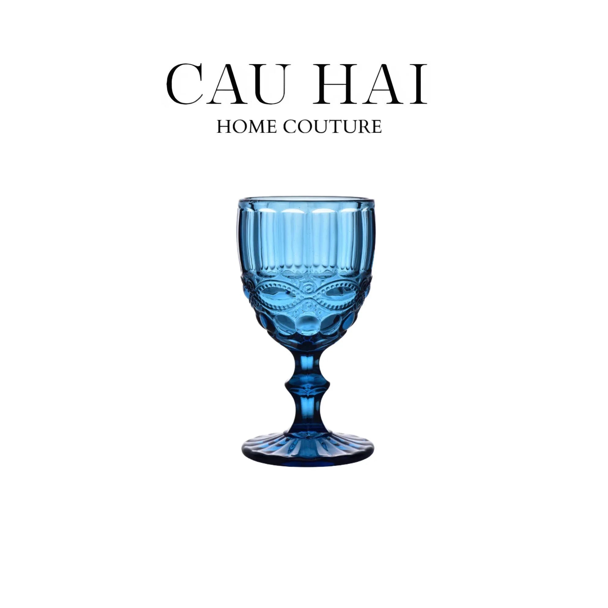 LY DIAMOND GOBLET - MIDNIGHT BLUE FW25 - CẬU HAI HOME DECOR