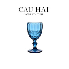 Ly Diamond Goblet - Midnight Blue Fw25-CẬU HAI HOME DECOR