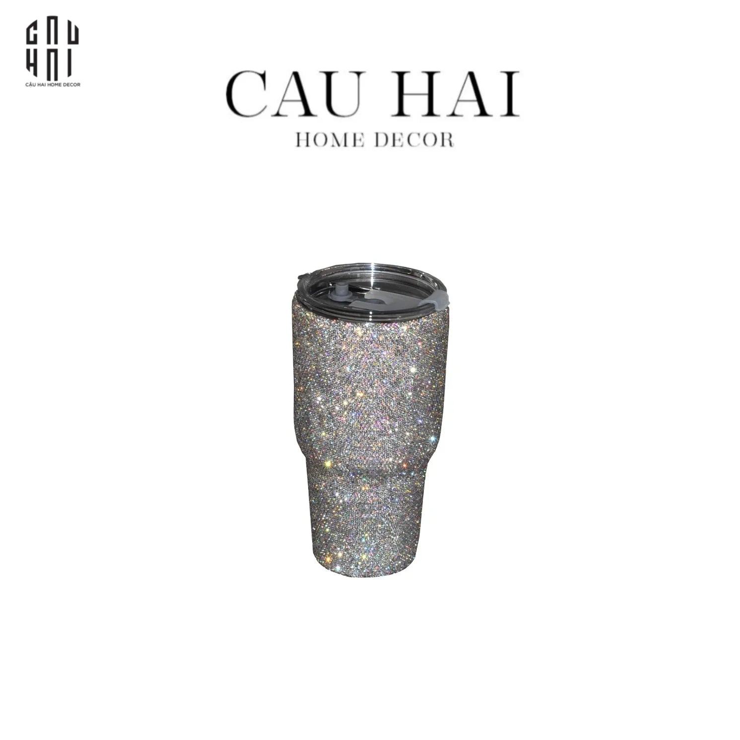 LY GIỮ NHIỆT DIAMOND BLING BLING FANCY 900ML - CẬU HAI HOME DECOR