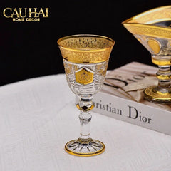 Ly Imperial Aureate Byzantine - Lumière D'Or Cristalleries Goblet-CẬU HAI HOME DECOR