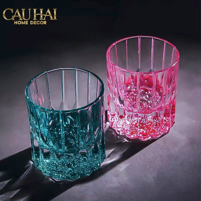Ly Pha Lê Mirrored Cristalleries Whisky Glass-LY THỦY TINH-CẬU HAI HOME DECOR-CẬU HAI HOME DECOR