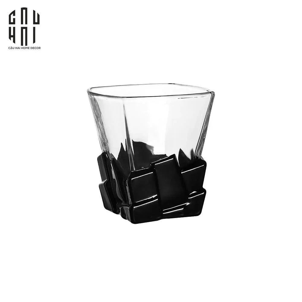LY THUỶ TINH PIXEL - BLACK SS25 - CẬU HAI HOME DECOR