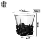 LY THUỶ TINH PIXEL - BLACK SS25 - CẬU HAI HOME DECOR