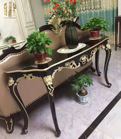 Maison Couture - Bàn Console "Lys De Versailles". - Hàng Đặt-CẬU HAI HOME DECOR