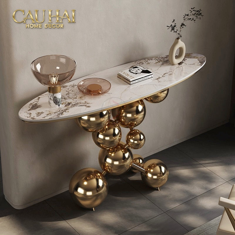 Maison Couture - Bàn Console Trang Trí Cao Cấp Sphère Royale Table-BÀN SOFA-CẬU HAI HOME DECOR-CẬU HAI HOME DECOR