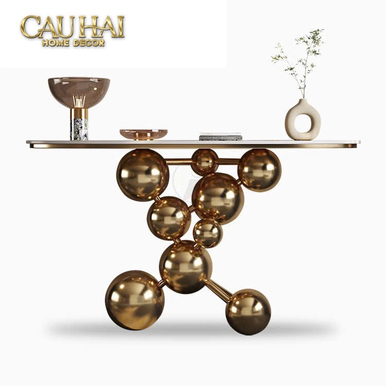 Maison Couture - Bàn Console Trang Trí Cao Cấp Sphère Royale Table-BÀN SOFA-CẬU HAI HOME DECOR-CẬU HAI HOME DECOR