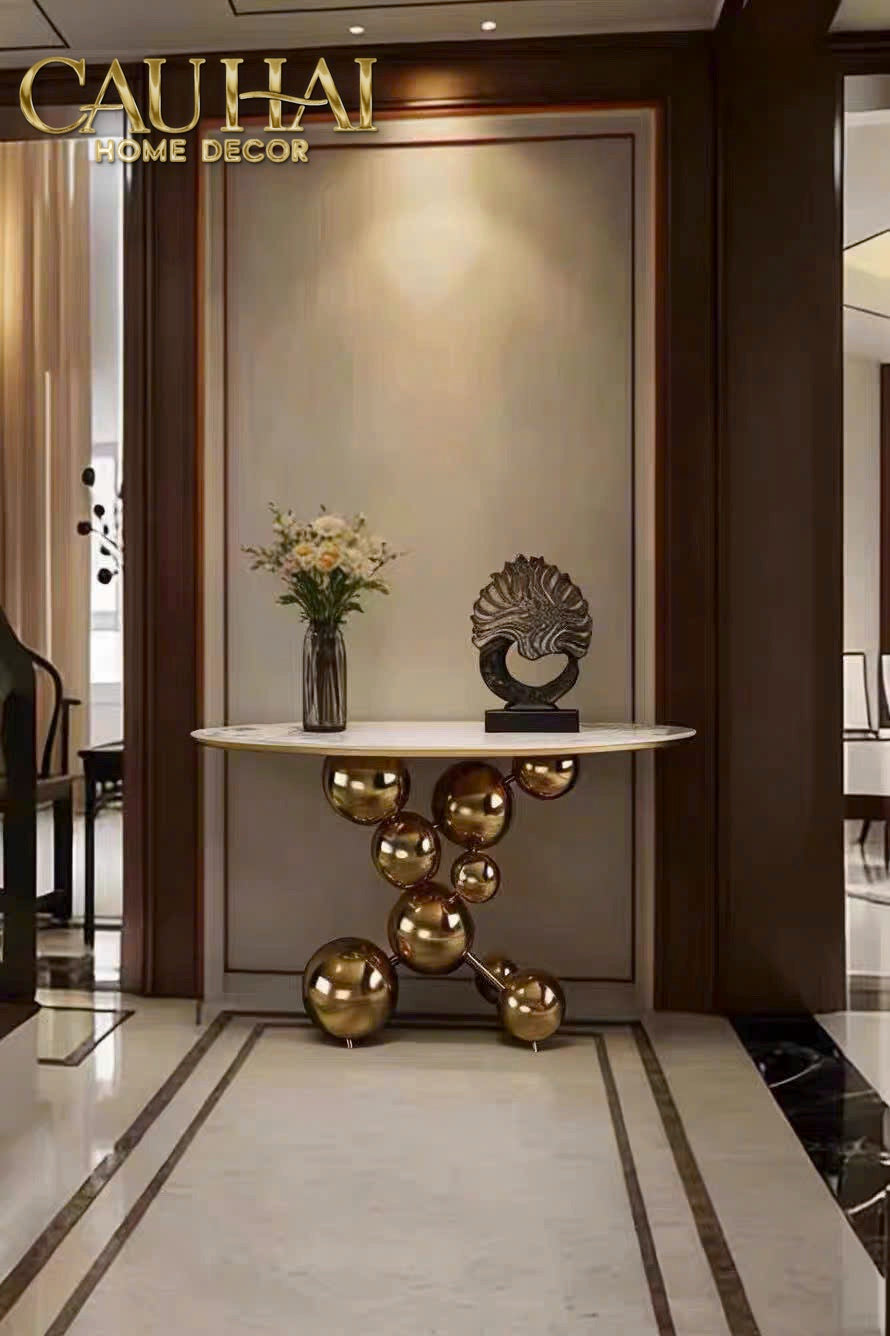 Maison Couture - Bàn Console Trang Trí Cao Cấp Sphère Royale Table-BÀN SOFA-CẬU HAI HOME DECOR-CẬU HAI HOME DECOR