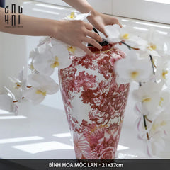 Maison Couture - Bình Hoa Ceramic Jungle Pinky By D.O Ss25-CẬU HAI HOME DECOR