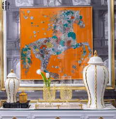Maison Couture - Bình Hoa Porcelain Atelier Flynn H60-CẬU HAI HOME DECOR