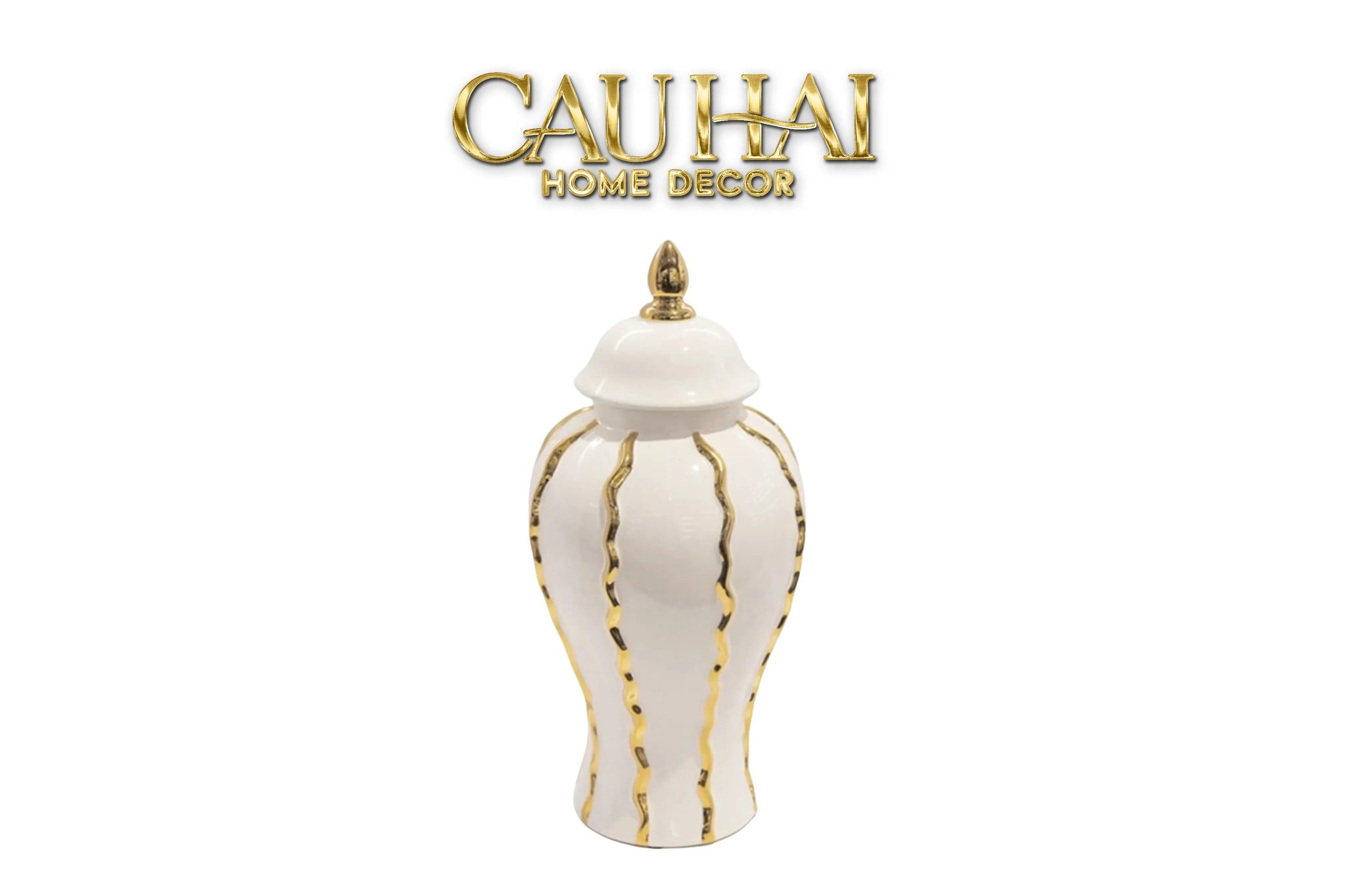 Maison Couture - Bình Hoa Porcelain Atelier Flynn H60-CẬU HAI HOME DECOR