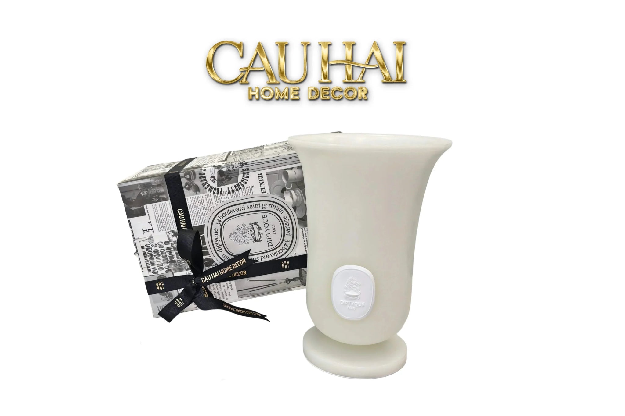 Maison Couture - Bình Hoa Sáp Clinique 26x17,5-CẬU HAI HOME DECOR