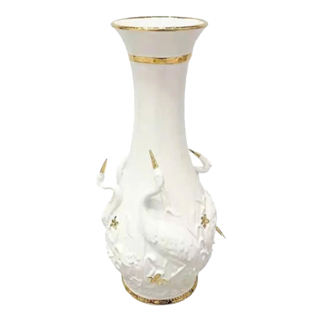 Maison Couture - Bình Hoa Thiên Nga - Odette Impériale Swan Princess Vase H31-BÌNH HOA-Đối tác tại Trung Quốc theo từng đơn đặt hàng-CẬU HAI HOME DECOR