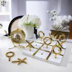 Maison Couture - Board Game - Standing Luxury Tic Tac Toe Fw25-CẬU HAI HOME DECOR