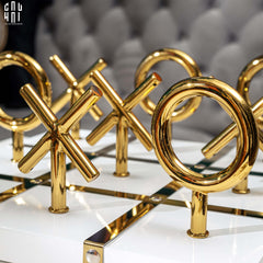 Maison Couture - Board Game - Standing Luxury Tic Tac Toe Fw25-CẬU HAI HOME DECOR