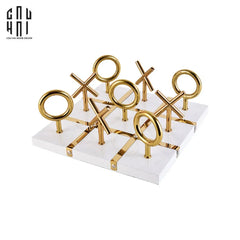 Maison Couture - Board Game - Standing Luxury Tic Tac Toe Fw25-CẬU HAI HOME DECOR