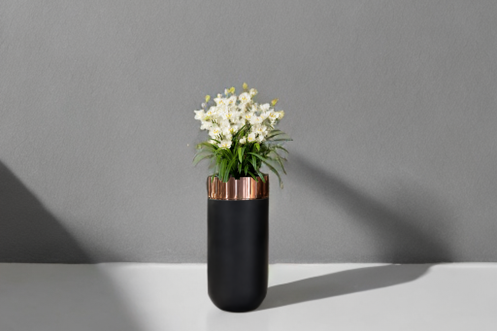 Maison Couture - Chậu Hoa Địa Lan Cymbidium Rosé Noir H170-BÌNH HOA-CẬU HAI HOME DECOR-CẬU HAI HOME DECOR