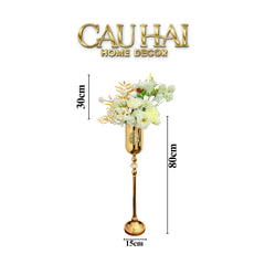 Maison Couture - Đế Cắm Hoa L’Élégance Du Rose H80-CẬU HAI HOME DECOR