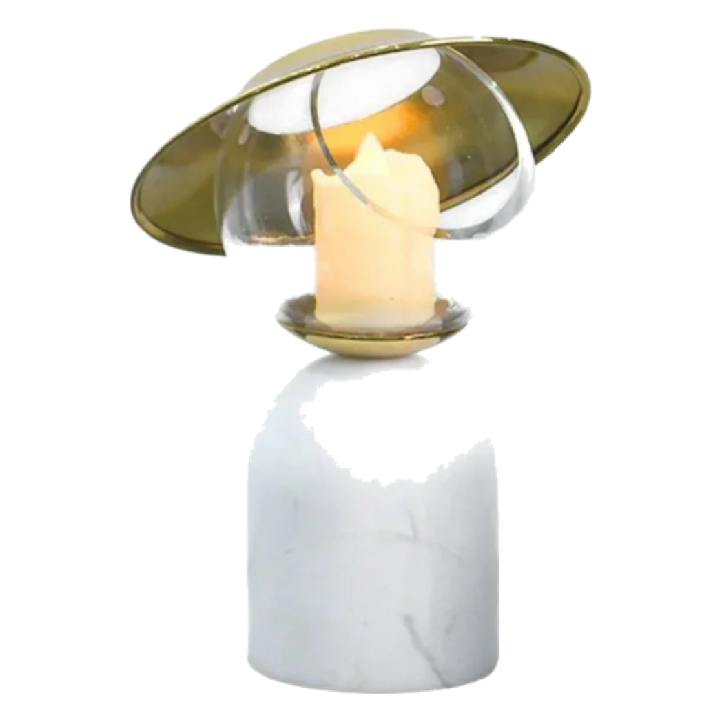 Maison Couture - Đế Nến Lady D'Or Déesse À Chapeau-ĐẾ NẾN-Đối tác tại Trung Quốc theo từng đơn đặt hàng-CẬU HAI HOME DECOR