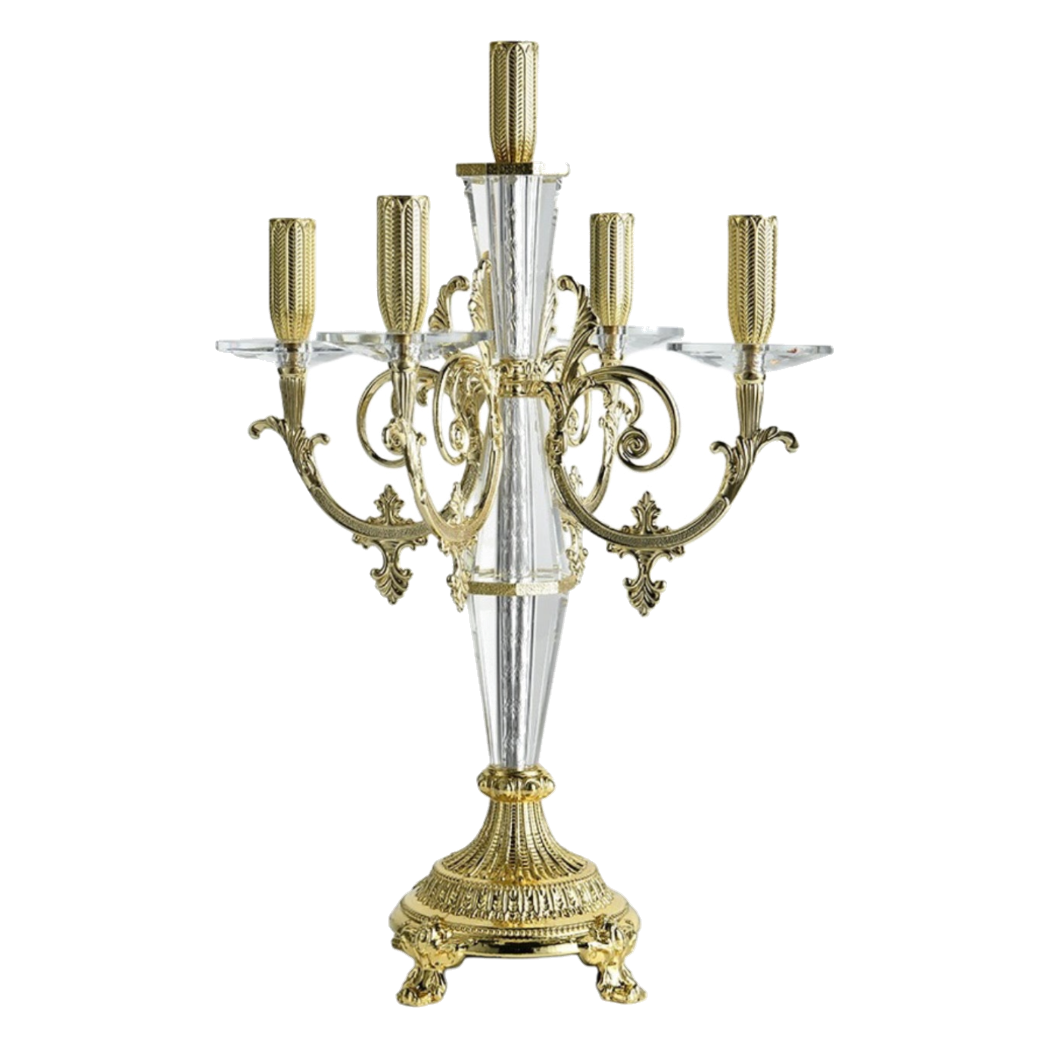 Maison Couture - Đế Nến Pha Lê Cristalleries Versailles Chanderlier H47-ĐẾ NẾN-Đối tác tại Trung Quốc theo từng đơn đặt hàng-CẬU HAI HOME DECOR