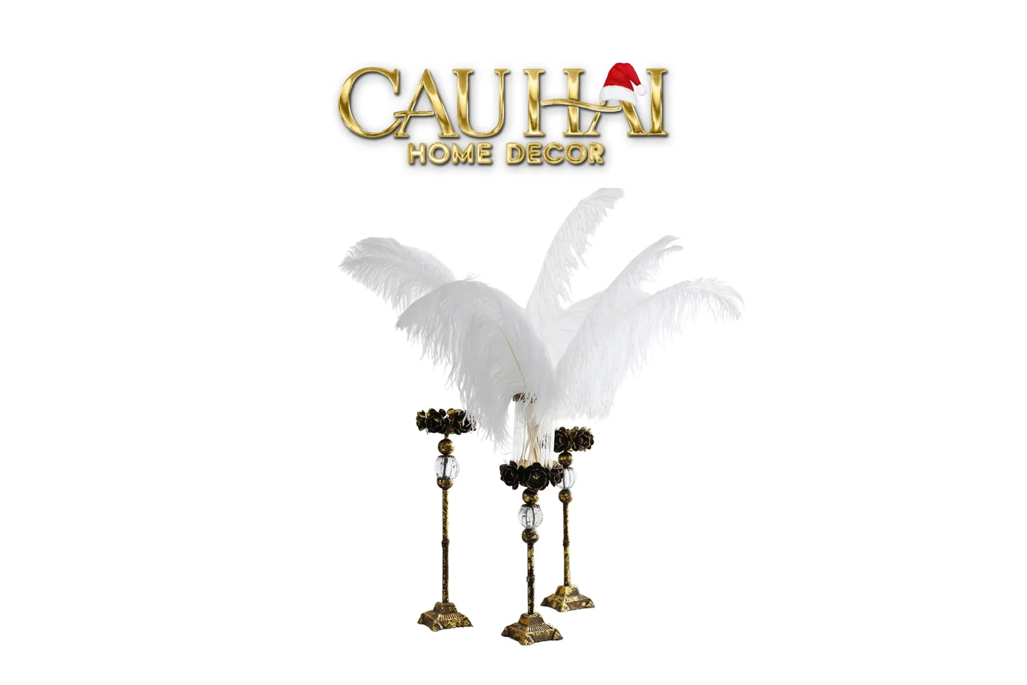 Maison Couture – Đế Nến Rustic Stephane Antique D’Or-CẬU HAI HOME DECOR