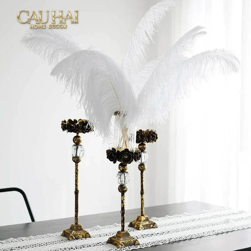 Maison Couture – Đế Nến Rustic Stephane Antique D’Or-CẬU HAI HOME DECOR