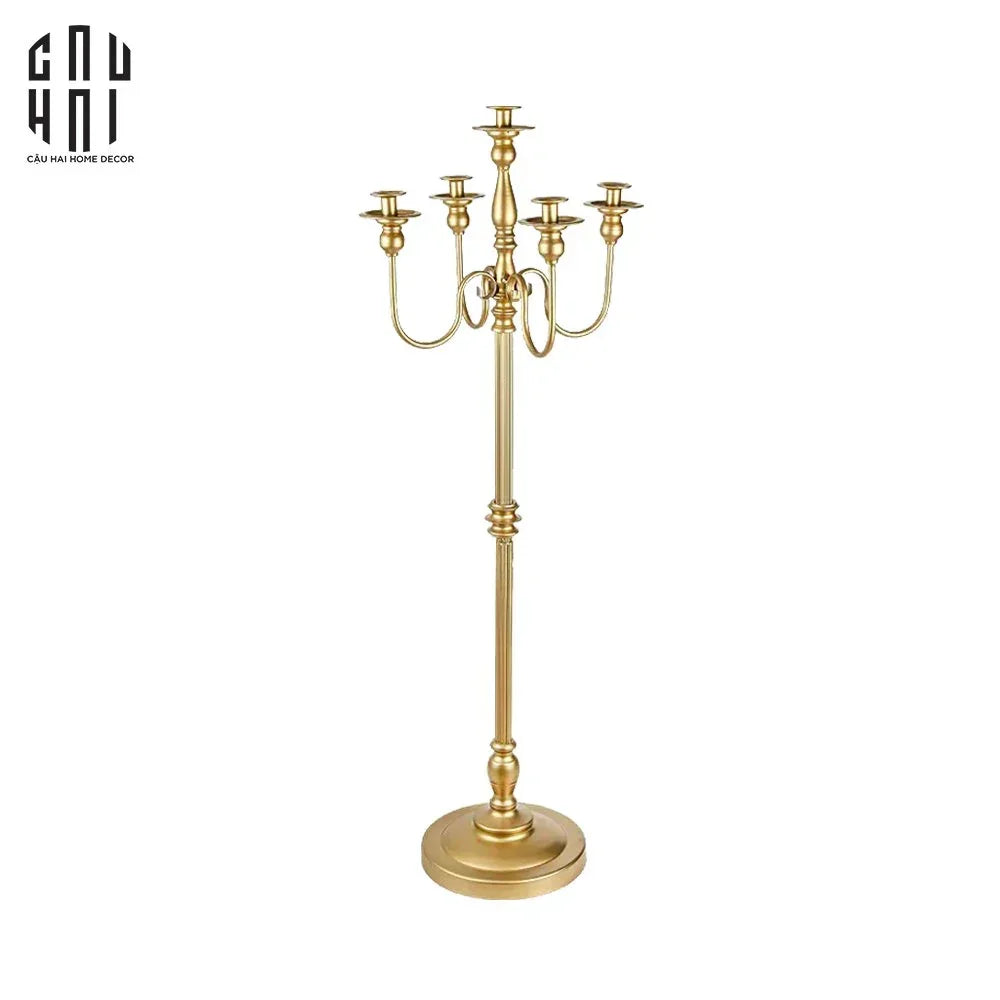 Maison Couture – Đế Nến Sàn Impérial Candelabre Baroque Éclat H122-CẬU HAI HOME DECOR