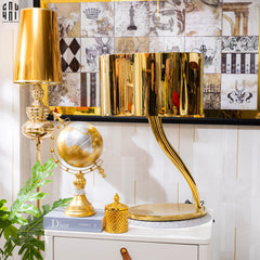 Maison Couture - Đèn Bàn Andrew Iconique Allure Métallique Gold H78-CẬU HAI HOME DECOR
