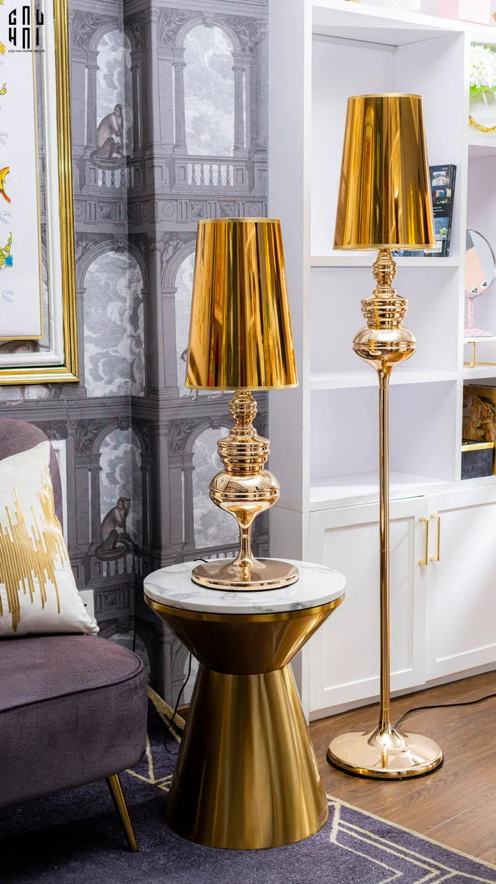 Maison Couture - Đèn Bàn Andrew Iconique Allure Métallique Gold H78-CẬU HAI HOME DECOR