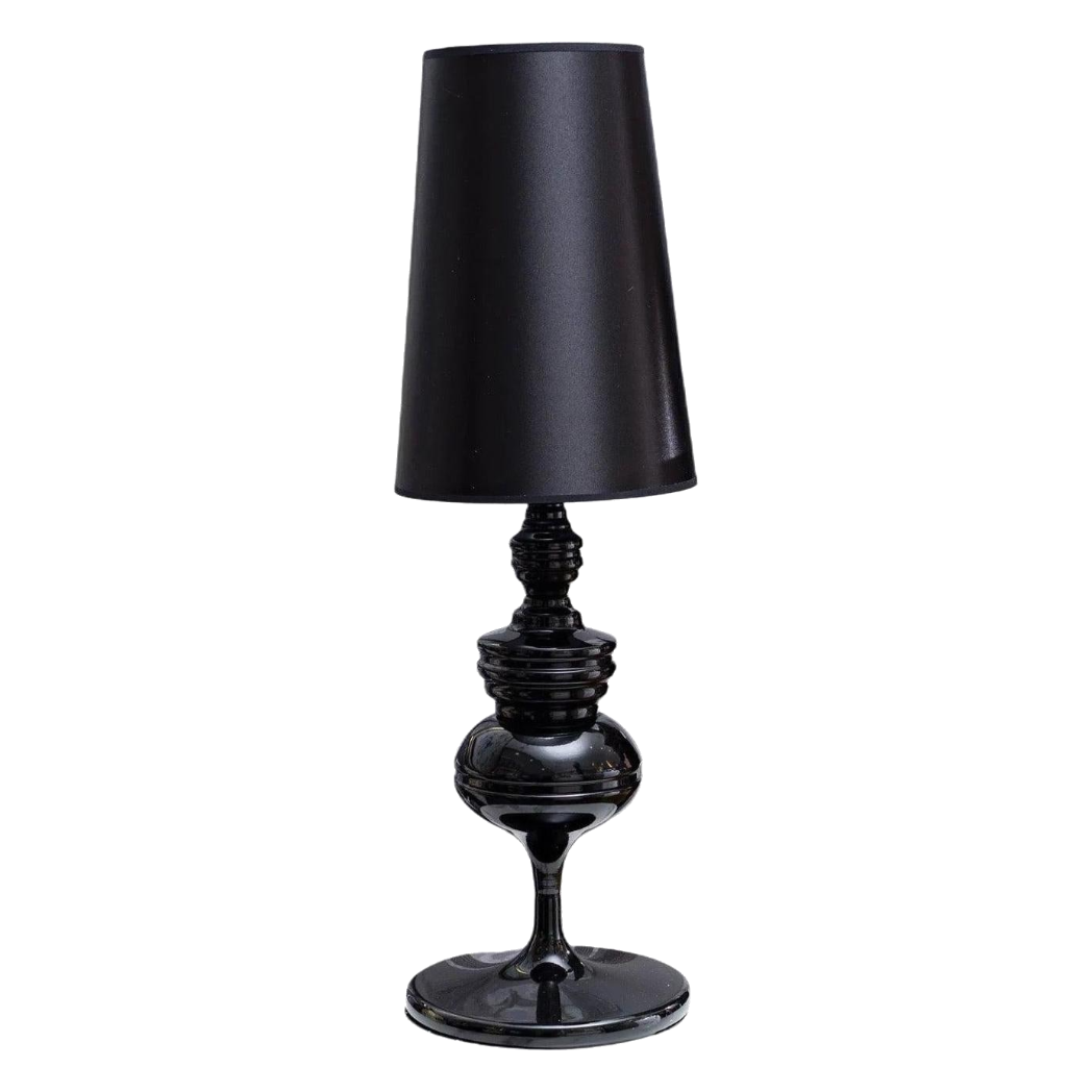 Maison Couture - Đèn Bàn Iconique Allure Matte Black Andrew Table Lamp-ĐÈN BÀN-CẬU HAI HOME DECOR-CẬU HAI HOME DECOR