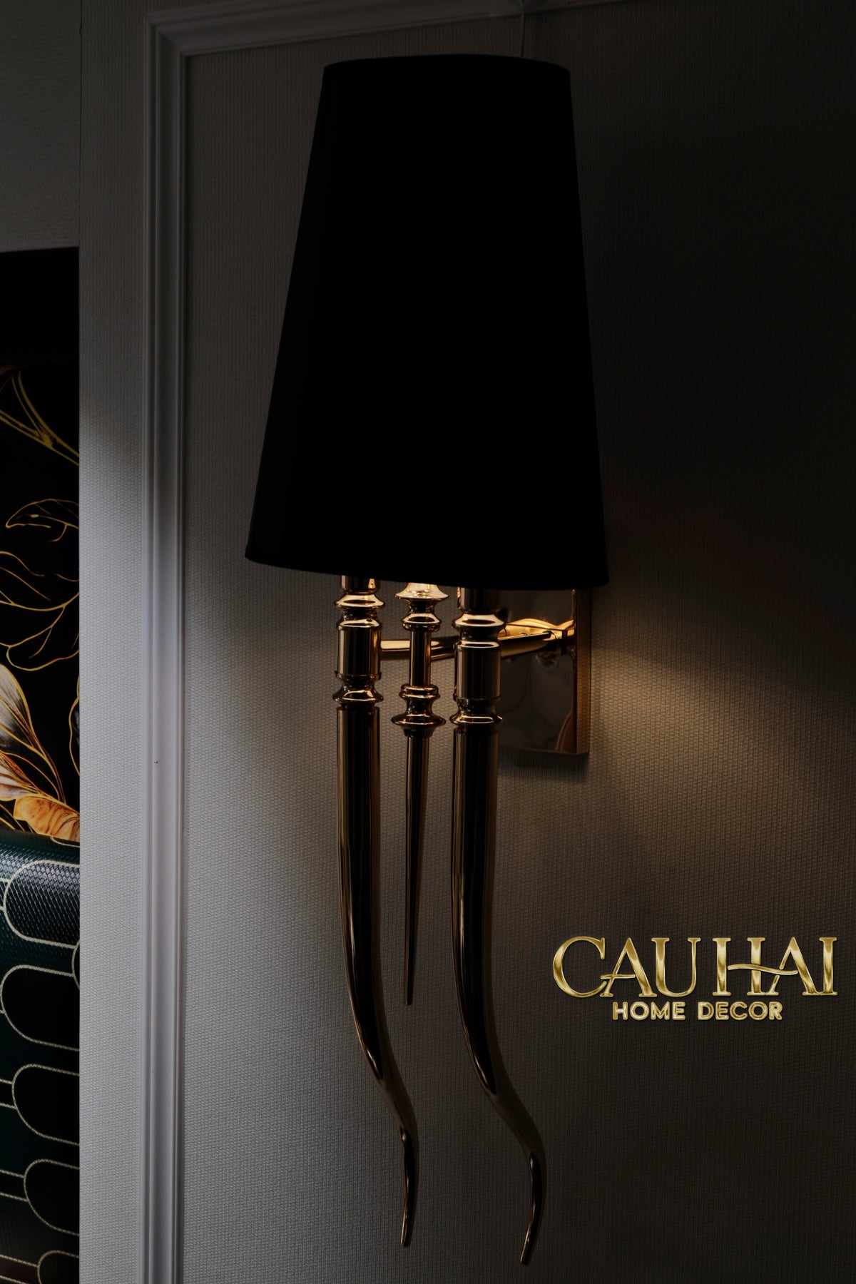 Maison Couture - Đèn Tường Palazzo Oro Noire H65-ĐÈN TRANG TRÍ-CẬU HAI HOME DECOR-CẬU HAI HOME DECOR