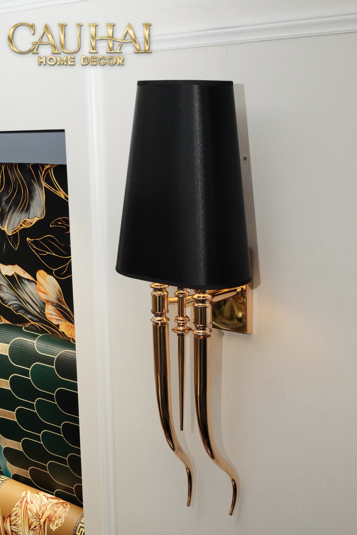 Maison Couture - Đèn Tường Palazzo Oro Noire H65-ĐÈN TRANG TRÍ-CẬU HAI HOME DECOR-CẬU HAI HOME DECOR