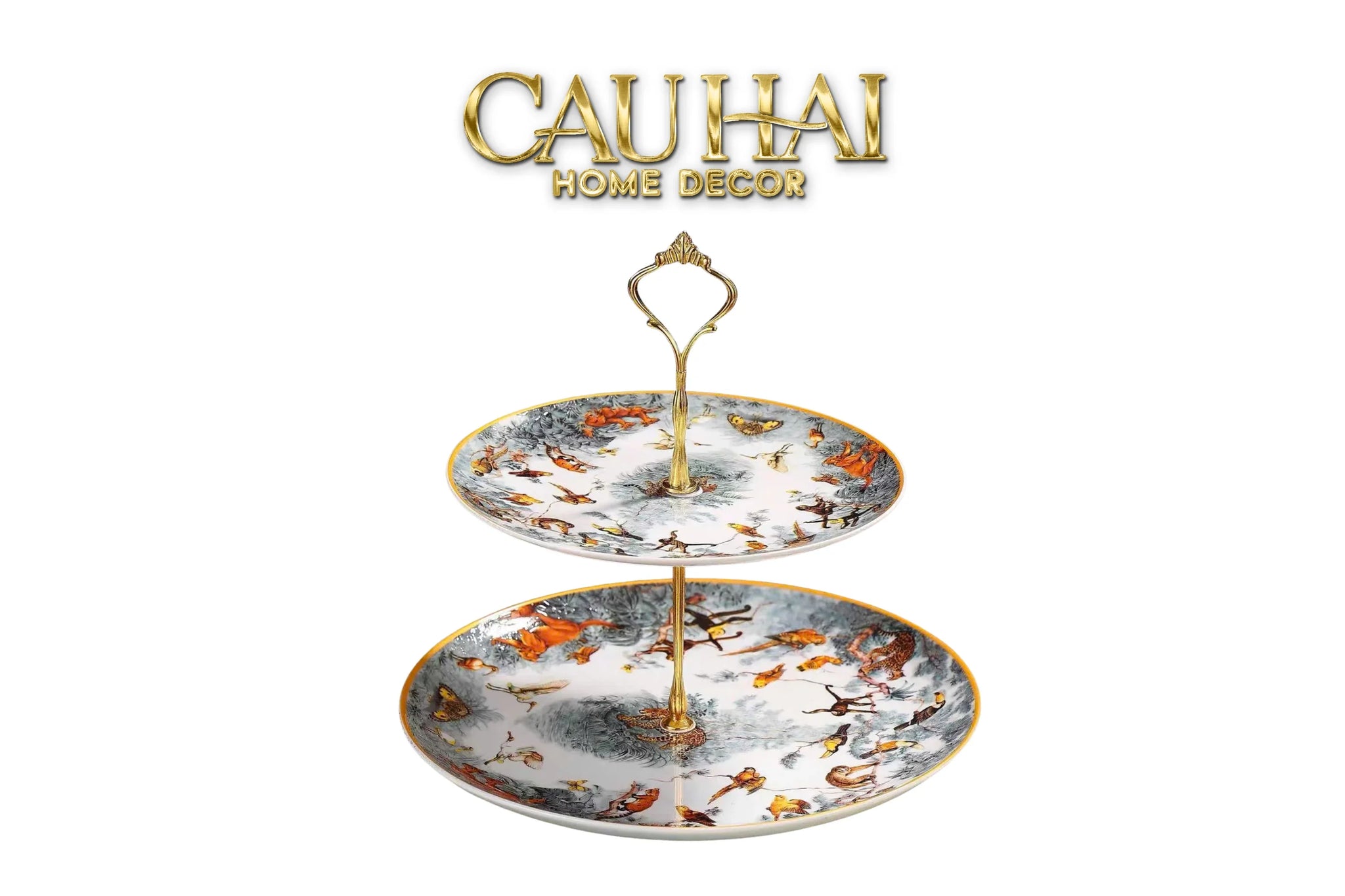 Maison Couture - Đĩa 2 Tầng Allure Carnets d’Equateur Héritage - Deux Niveaux-CẬU HAI HOME DECOR