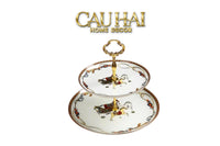 Maison Couture - Đĩa 2 Tầng Legacy Étagère Équestre Héritage – Deux Niveaux-CẬU HAI HOME DECOR