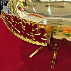 Maison Couture - Đĩa Trái Cây Golden Era Couronne 25x29x14-CẬU HAI HOME DECOR