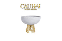 Maison Couture - Đĩa Trái Cây Marble Stone Fruit Bowl - Arthur Prime Size L-CẬU HAI HOME DECOR